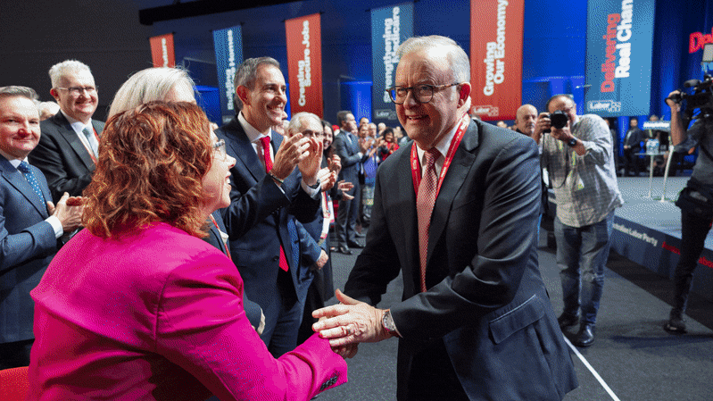Labor National Conference LIVE updates: Day two of Adelaide event continues after moves on super for teenagers, Fair AI taskforce