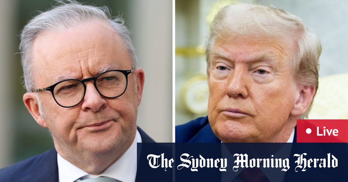 Australia news LIVE: Albanese speaks to Trump in ‘warm’ phone call; World leaders pledge Ukraine military safeguards