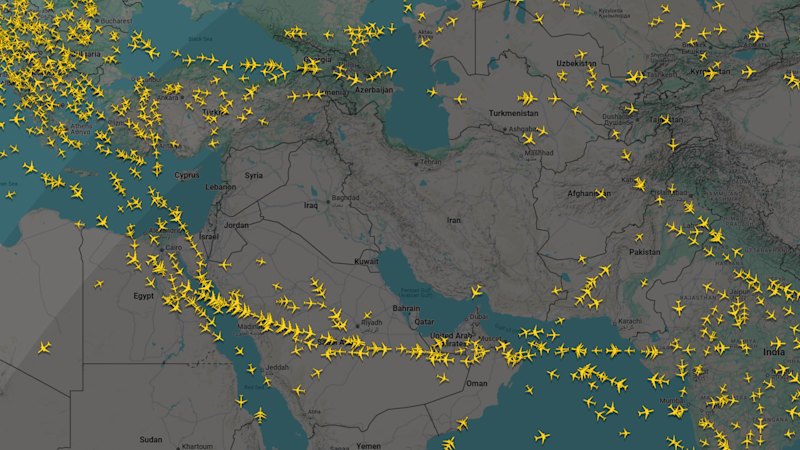 Travel chaos as airlines retreat from Gulf, planes turned around mid-flight