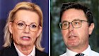 Willing Coalition? Liberal Leader Sussan Ley and Nationals Leader David Littleproud.