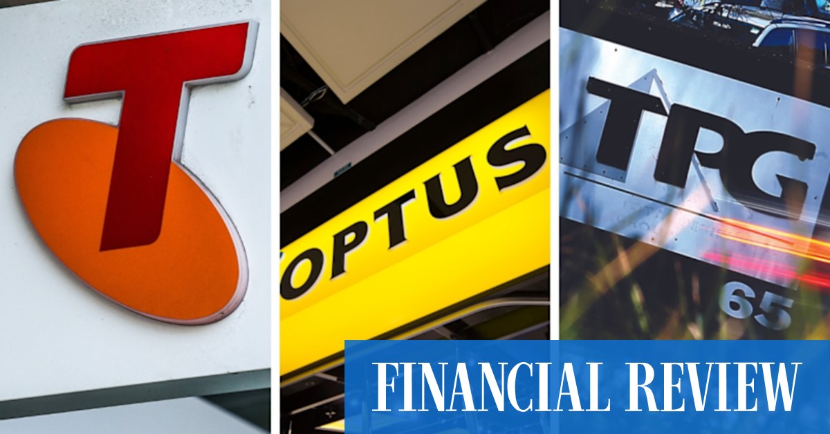 afr.com - Jenny Wiggins - Unleash challenge to big three telcos, OECD tells Australia