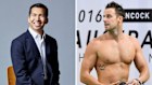 Enhanced Games head Aron D’Souza (left), and Australian swimmer James Magnussen who was the first athlete who pledged to compete at the event.