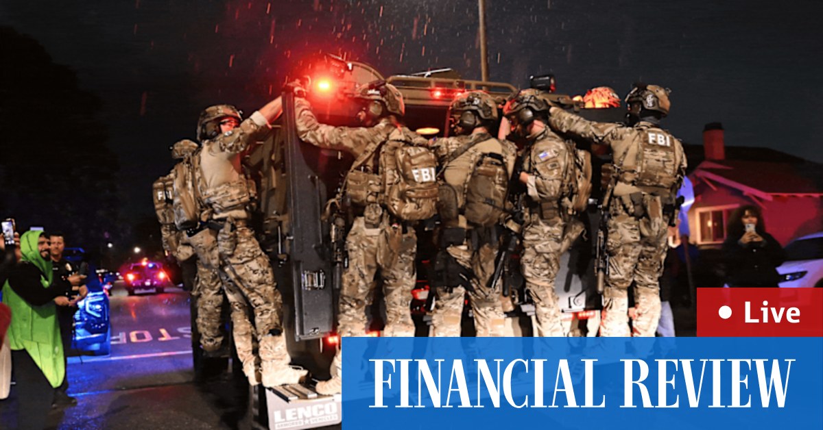 afr.com - Josh Hohne - Trump says alleged gunman at gala dinner wrote 'manifesto'