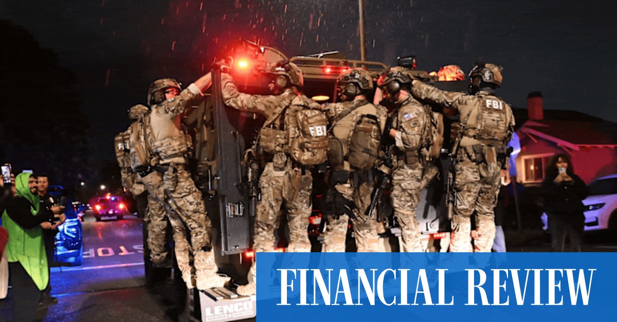 The US president also says the armed man accused of storming a black-tie dinner full of politicians and journalists had “a lot of hatred in his heart”.