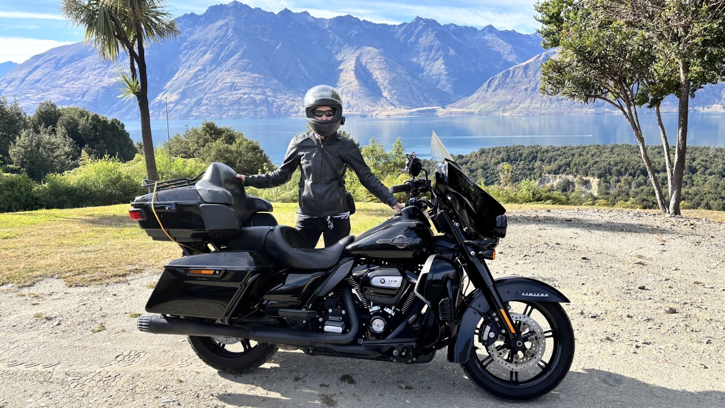 Meet the ‘bike wife’ who travels the world on the back of a motorcycle