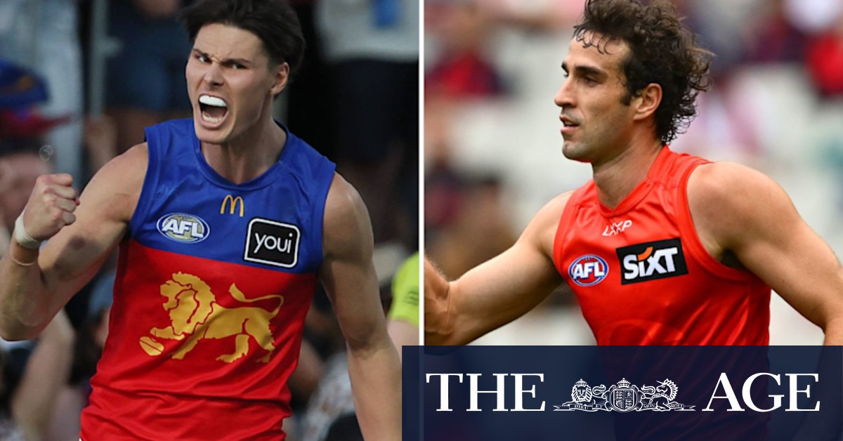 BRISBANE LIONS and Gold Coast Sun Stars Eric Hipwood and Ben King Inspiring Queensland Takeover