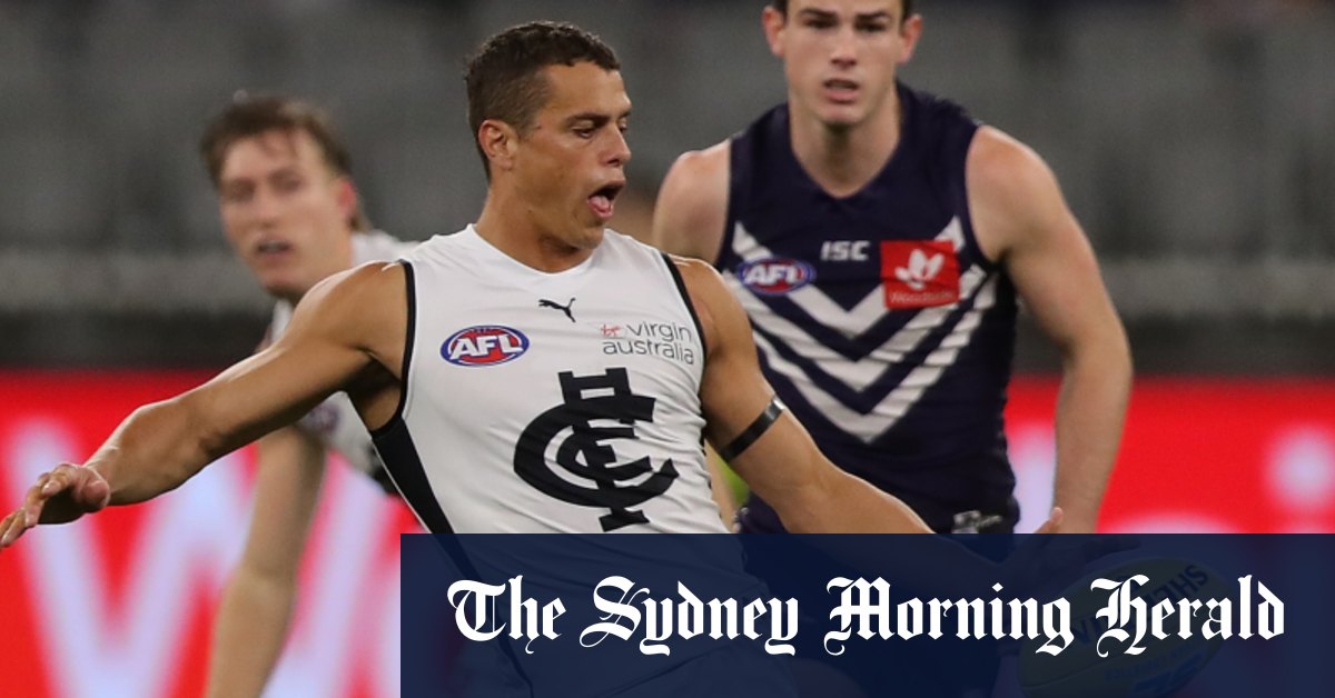Afl Round 12 Live Updates Jack Newnes Kicks A Miracle After The Siren To Hand Carlton Blues Thrilling Win Over Fremantle Dockers