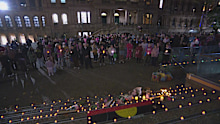 Dozens of vigils are being held around Australia to honour the life and memory of Kumanjayi Little Baby.