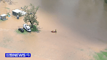 Queensland floodwaters