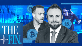 Brendan Gunn (centre) is a director of companies connected to convicted Israeli money launderer Eliran Oved.