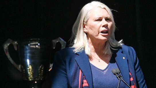 Melbourne president Kate Roffey