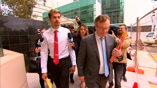 Taylor had been stood down by the Swans since mid-September with the club announcing on Monday they would be officially "parting ways" with the teenager.