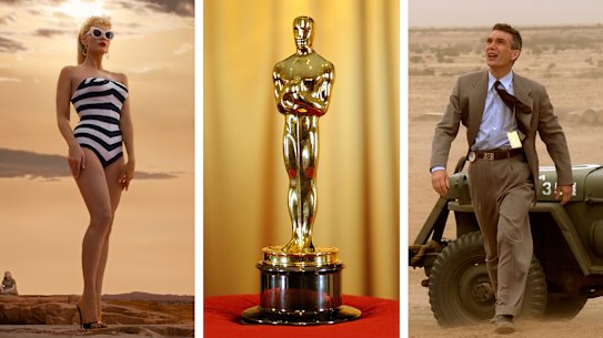 The commercially successful Barbie has not resonated as much with Oscar voters as Oppenheimer.