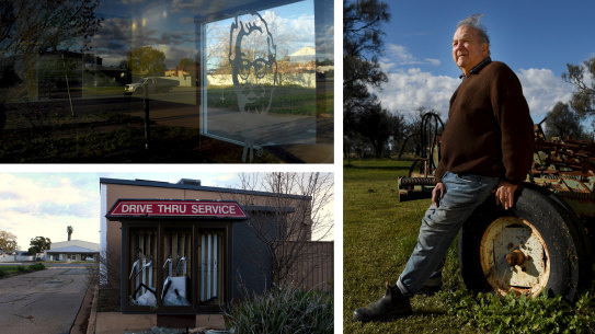 The empty KFC in Deniliquin seems an unlikely shareholder address for a director of two proposed state significant developments for ethanol plants in nearby towns. 