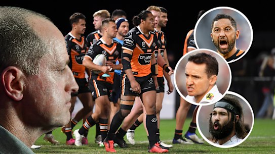 Michael Maguire and the Wests Tigers.