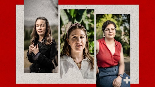 Lindsay Tuggle, Olivia Phillips and Rebecca Ballesteros.