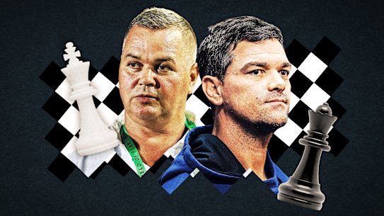 Big money moves: Manly coach Anthony Seibold and Bulldogs coach Cameron Ciraldo have both made season-defining calls this round.