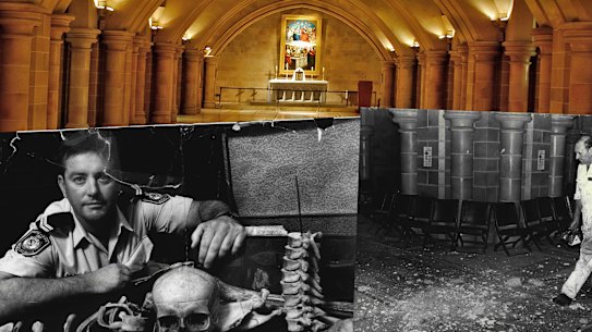 A bomb, bones and seven archbishops’ bodies: Inside George Pell’s final resting place