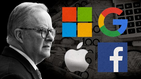 Anthony Albanese hammers big tech with barrage of new laws