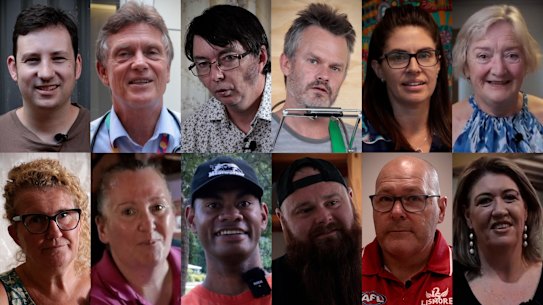 Some of Lismore’s flood survivors have charted a way out. Some are still cooking on camp stoves in homes without walls. These are their stories 16x9