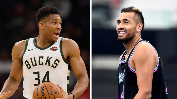 FaceTime with Giannis: Nick Kyrgios' scoop on NBA's biggest question