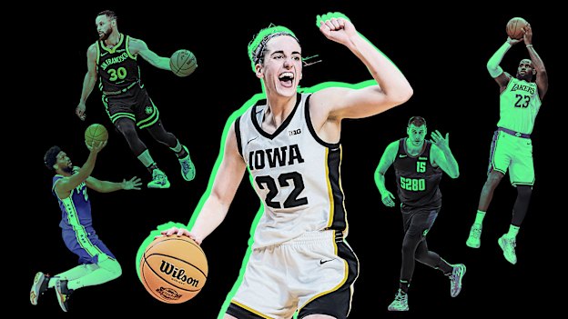 Forget Steph Curry and LeBron James - the best basketballer player in the world right now is college star Caitlin Clark.