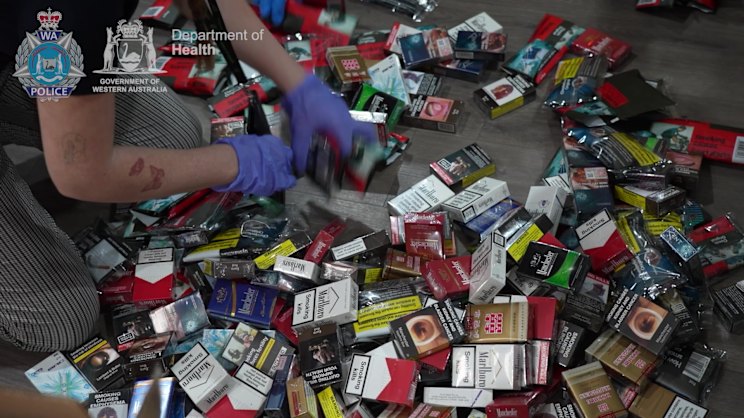 Tobacco tsar's warning after WA raids seize tens of thousands of illegal  smokes