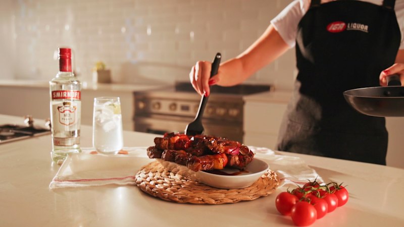Sticky barbecue skewers for easy entertaining