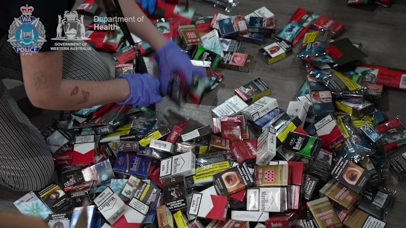 Tobacco tsar’s warning after WA raids seize tens of thousands of illegal smokes