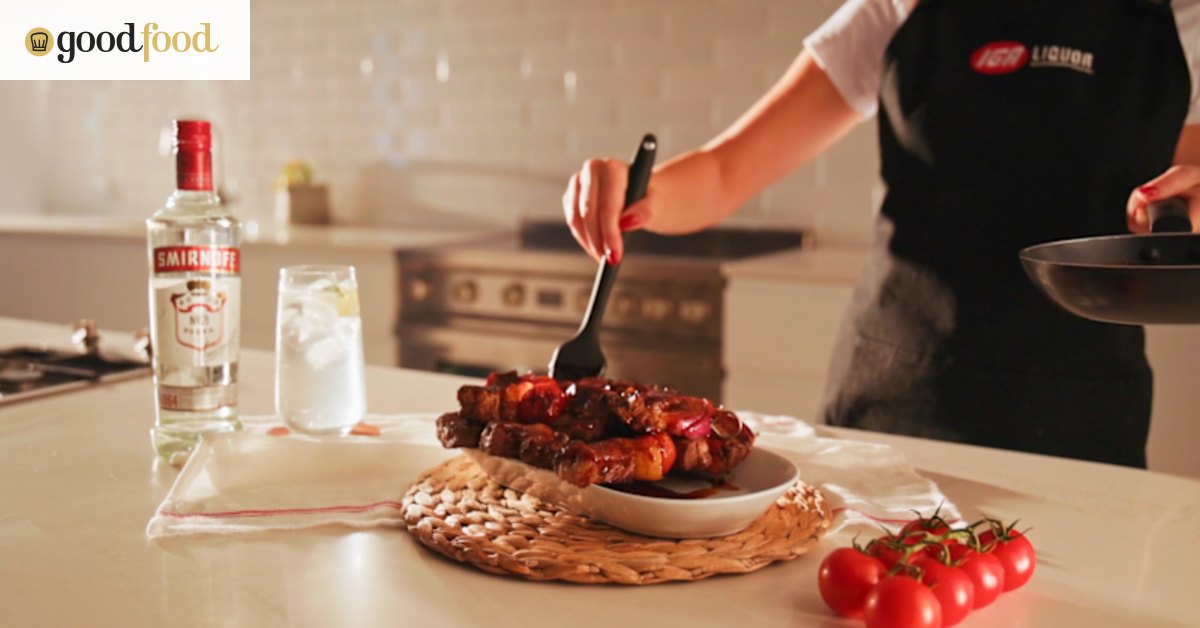 Sticky barbecue skewers for easy entertaining