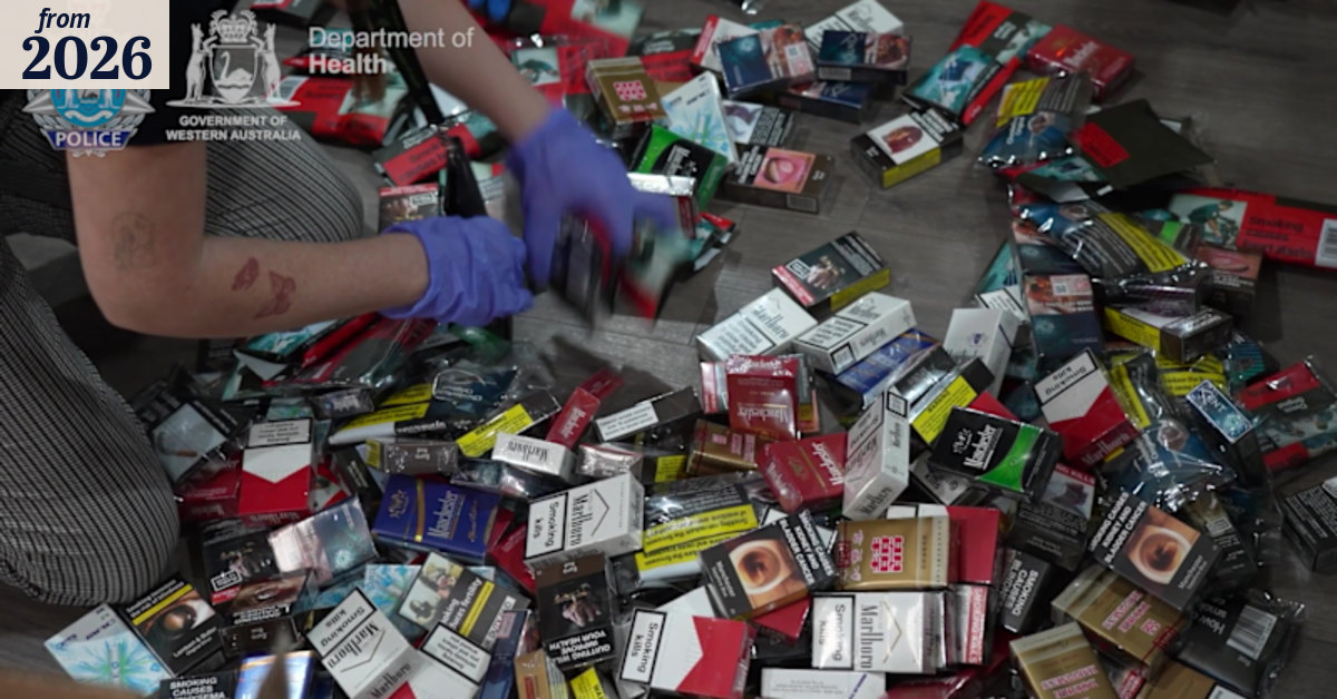 Tobacco tsar's warning after WA raids seize tens of thousands of illegal  smokes