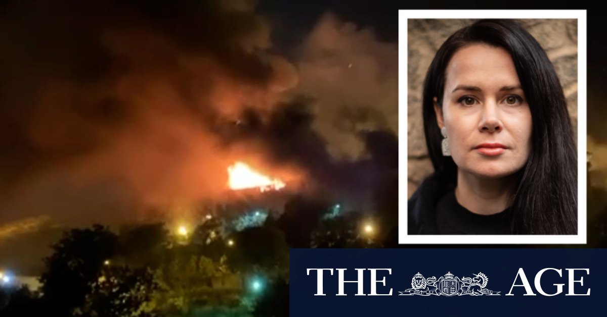 Kylie Moore Gilbert predicts revolution as former prison burns