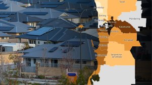 Perth council rate rises interactive