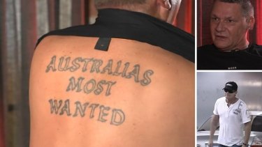 Brett Matson, in an interview with 9 News last year, revealed a tattoo on his back.