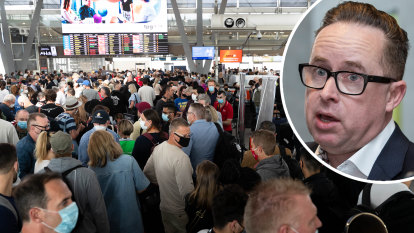 ‘I’m not blaming them’: Qantas CEO walks back criticism of passengers for Sydney Airport delays