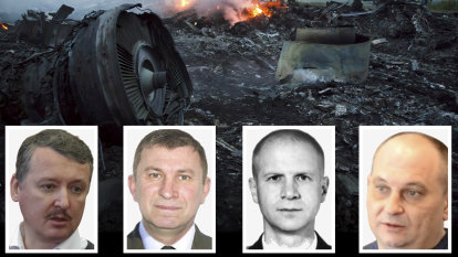 Who is on trial over the shooting down of MH17?