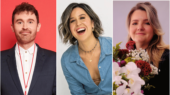 Tom Cashman, Nina Oyama, Danielle Walker.