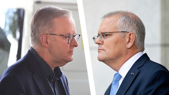 Anthony Albanese and Scott Morrison will face off at the polls on May 21.