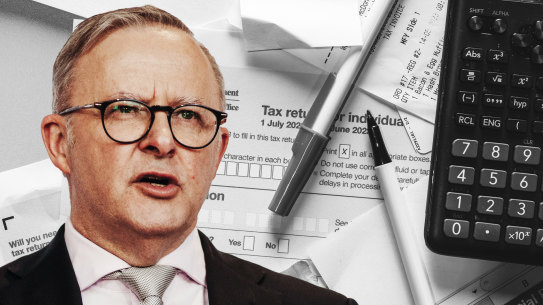Prime Minister Anthony Albanese has cleared the way for a furious political fight over tax reform.
