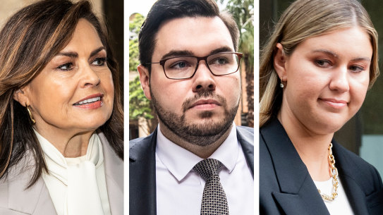 Lawyers have traded words over the credibility of Lisa Wilkinson, Bruce Lehrmann and Brittany Higgins.