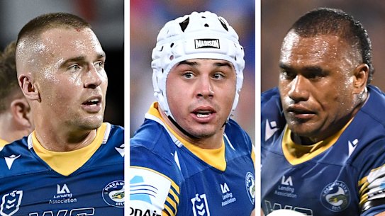 Clint Gutherson, Reed Mahoney and Junior Paulo. 