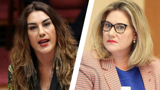 Greens Senator Lidia Thorpe has apologised to Liberal Hollie Hughes. 