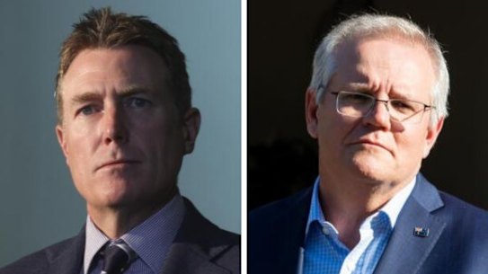 Christian Porter and Scott Morrison.