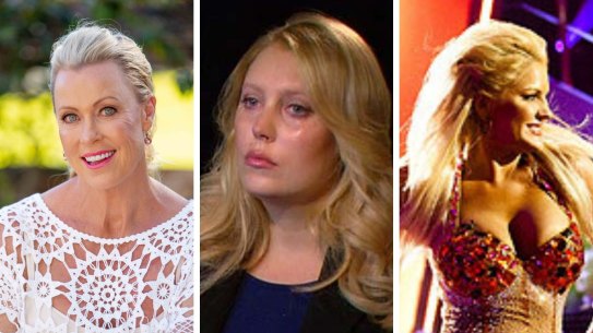 Composite - Brynne Edelsten on Dancing With the Stars..Michael Christian and Mel Greig. Michael Christian and Mel Greig