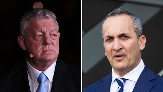 Phil Gould and Andrew Abdo