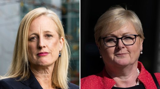 Katy Gallagher & Linda Reynolds