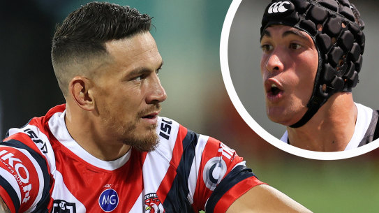 Sonny Bill Williams will take Joseph Suaalii under his wing at the Roosters.