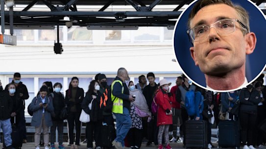 Train strikes and the premier.