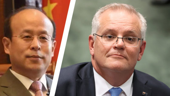 Prime Minister Scott Morrison disagrees with China’s ambassador to Australia Xiao Qian that there is no threat to Australia from China’s expansion in the Pacific.