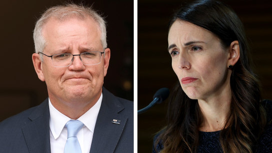 Australia’s Prime Minister Scott Morrison will visit Jacinda Ardern in two weeks.